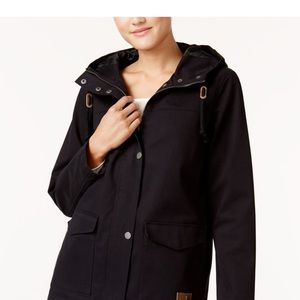 ROXY Ocean Song Hooded Anorak Jacket Women’s XL Black